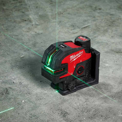 MILWAUKEE 12V Cross + 4 Points Level Laser Skin M12C4PLA0C