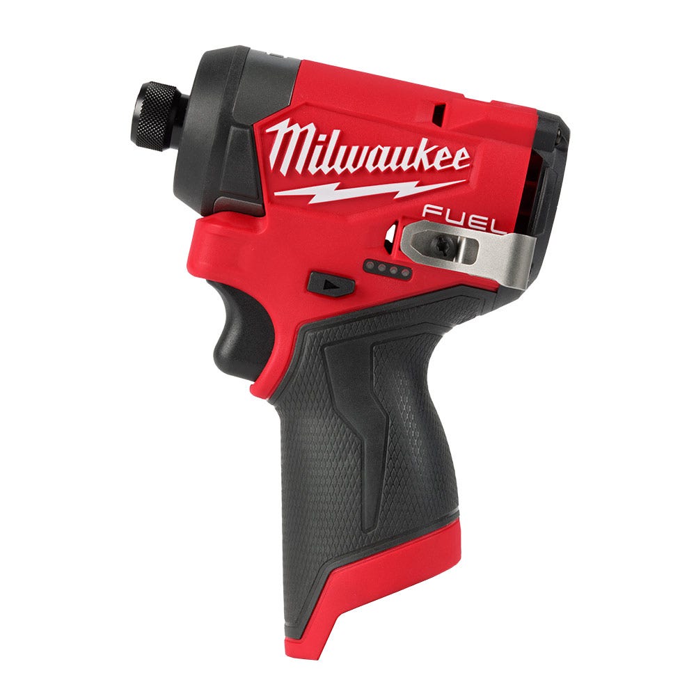 MILWAUKEE 12V FUEL 1 4inch Hex Impact Driver Skin M12FID20