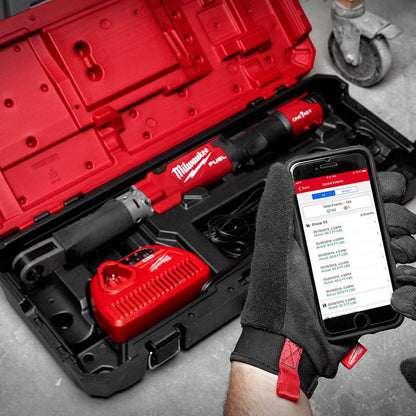 MILWAUKEE 12V FUEL 1 2inch Digital Torque Wrench w ONE-KEY Skin M12ONEFTR12-0C