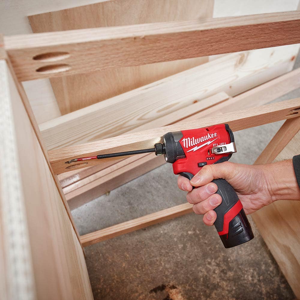 MILWAUKEE 12V FUEL 1 4inch Hex Impact Driver Skin M12FID20