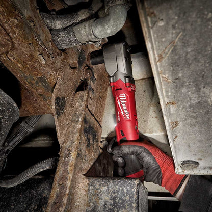 MILWAUKEE 12V FUEL 3 8inch Right Angle Impact Wrench w. Friction Ring Skin M12FRAIWF38-0