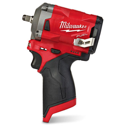 MILWAUKEE 12V FUEL 3 8inch Stubby Impact Wrench Skin M12FIW38-0