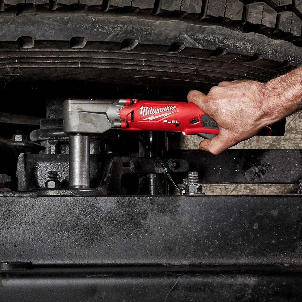 MILWAUKEE 12V FUEL 3 8inch Right Angle Impact Wrench w. Friction Ring Skin M12FRAIWF38-0