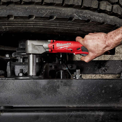MILWAUKEE 12V FUEL 3 8inch Right Angle Impact Wrench w. Friction Ring Skin M12FRAIWF38-0