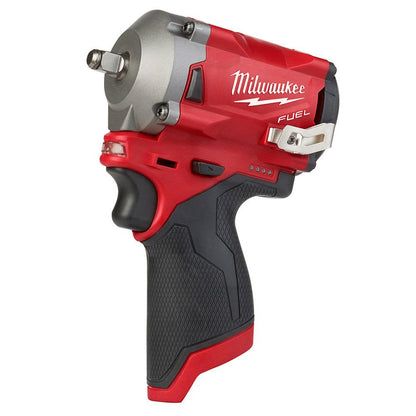 MILWAUKEE 12V FUEL 3 8inch Stubby Impact Wrench Skin M12FIW38-0