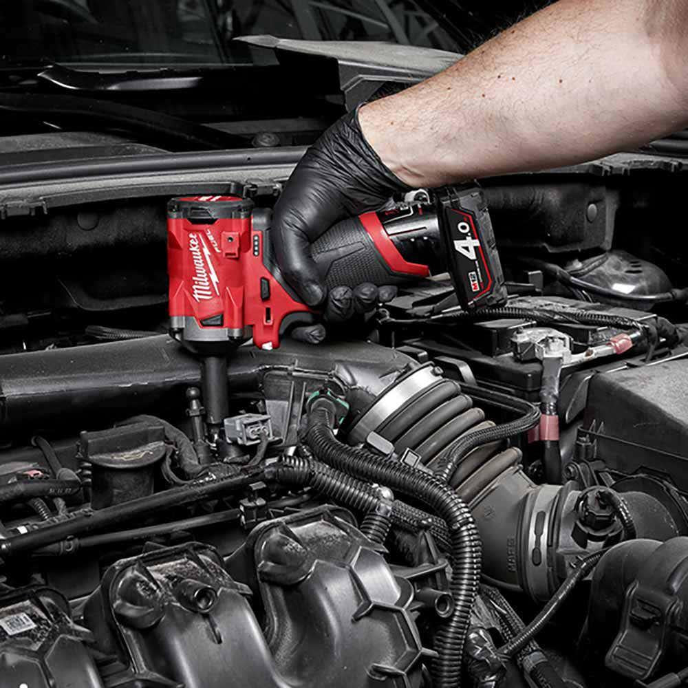 MILWAUKEE 12V FUEL 3 8inch Stubby Impact Wrench Skin M12FIW38-0