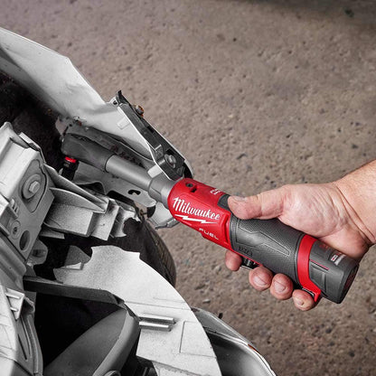 MILWAUKEE 12V FUEL 3/8inch High Speed Extended Reach Ratchet Skin M12FHIR38LR0
