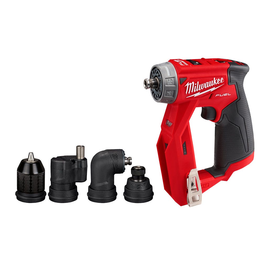 MILWAUKEE 12V Fuel 2 x 2.0Ah 9.5mm Installation Drill Driver Kit M12FDDXKIT202B
