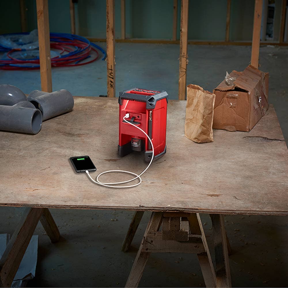 MILWAUKEE 12V Jobsite Radio and Charger Skin M12RCDAB+-0