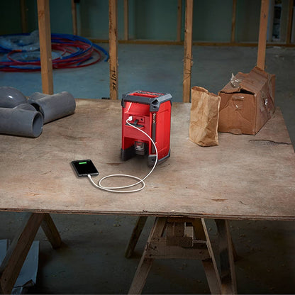 MILWAUKEE 12V Jobsite Radio and Charger Skin M12RCDAB+-0