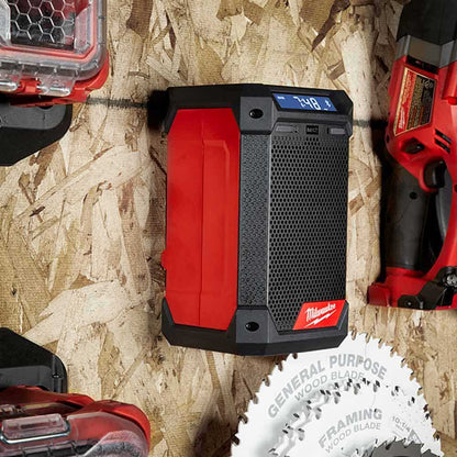 MILWAUKEE 12V Jobsite Radio and Charger Skin M12RCDAB+-0