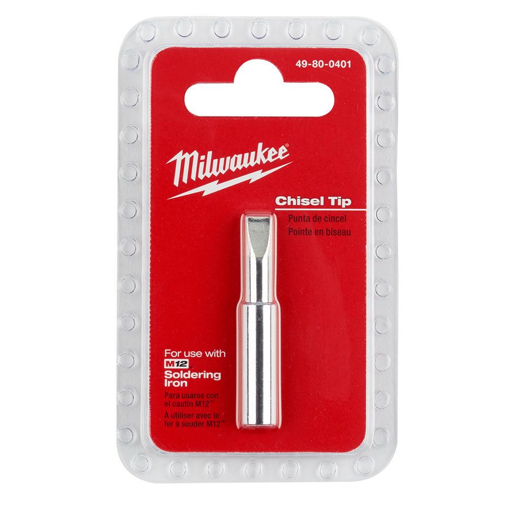 MILWAUKEE 12V Soldering Iron Chisel Tip 49800401