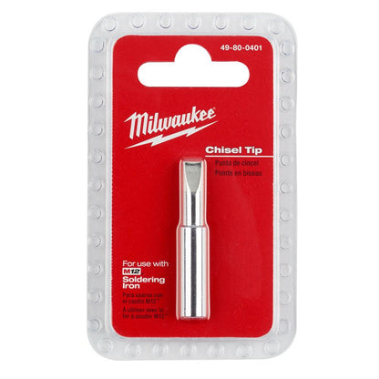 MILWAUKEE 12V Soldering Iron Chisel Tip 49800401