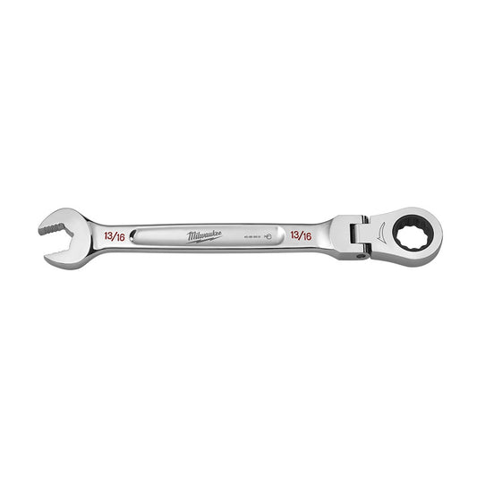MILWAUKEE 13 16 AF R OE Flex Head Ratcheting Spanner 45969819