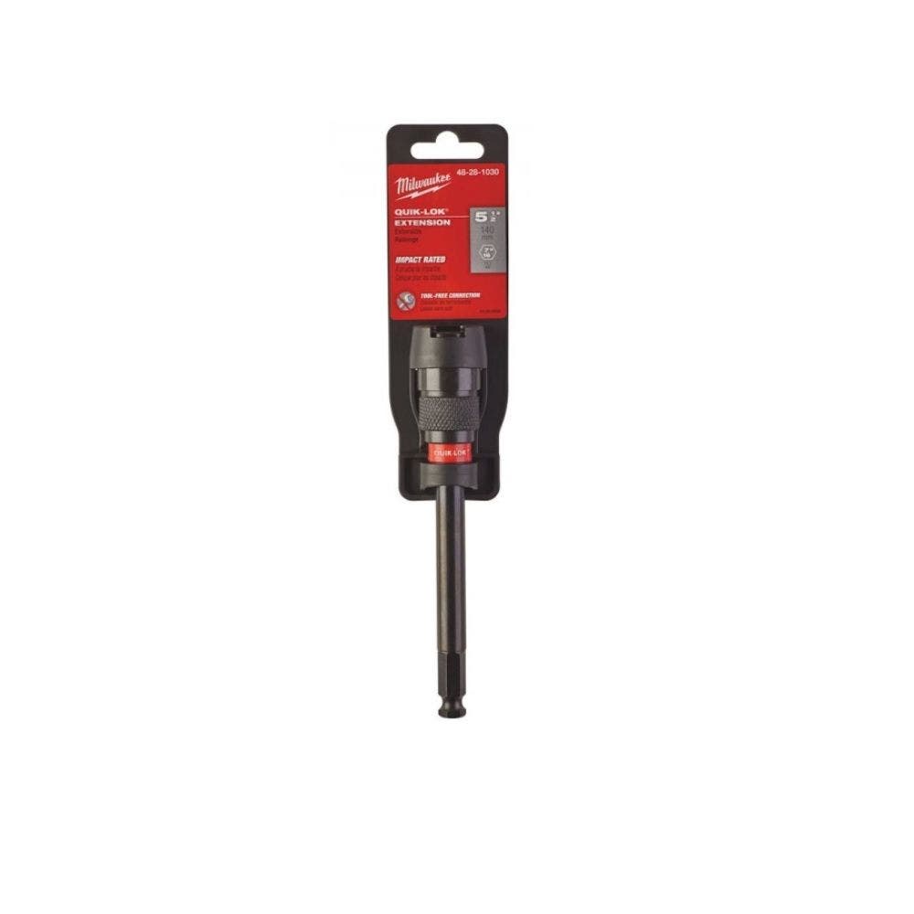 MILWAUKEE 140mm 7 16-Hex Quick-Change Extension Bit - QUIK-LOK 48281030