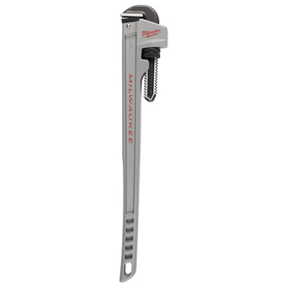 MILWAUKEE 14 (355mm) Aluminium Pipe Wrench w POWERLENGTH Handle 48227215