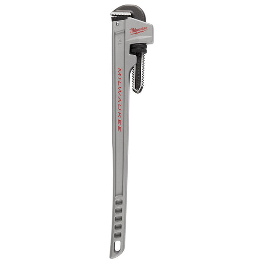 MILWAUKEE 14 (355mm) Aluminium Pipe Wrench w POWERLENGTH Handle 48227215