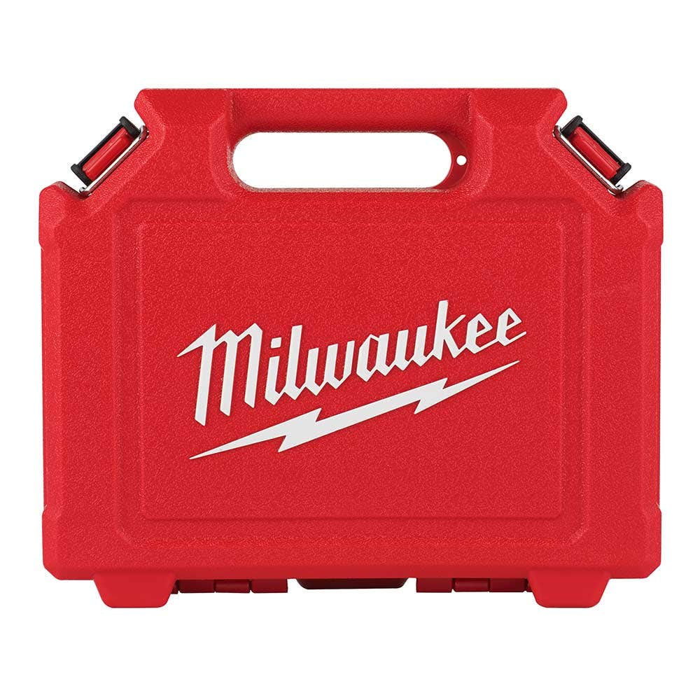 MILWAUKEE 14 Piece 1/2inch Drive 6 Point Shockwave Metric Standard Impact Socket Set 49667013