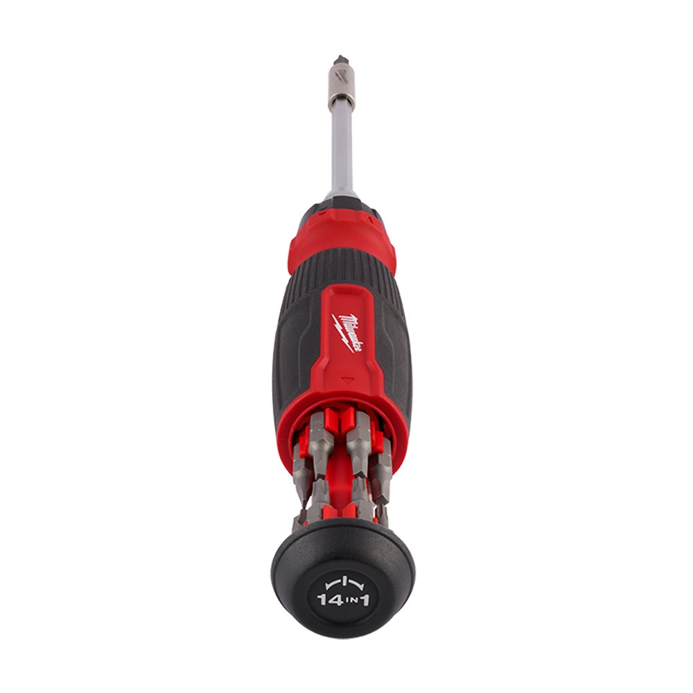 MILWAUKEE 14-in-1 Ratcheting Multi-Bit Screwdriver 48222903
