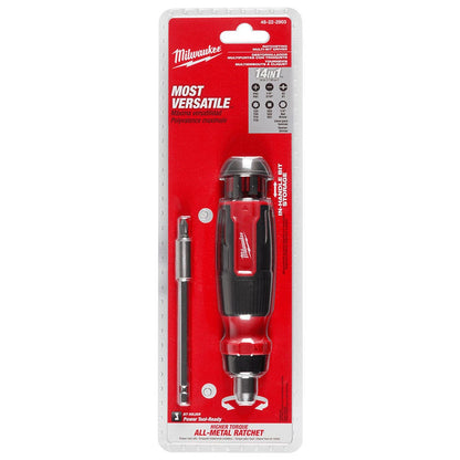 MILWAUKEE 14-in-1 Ratcheting Multi-Bit Screwdriver 48222903