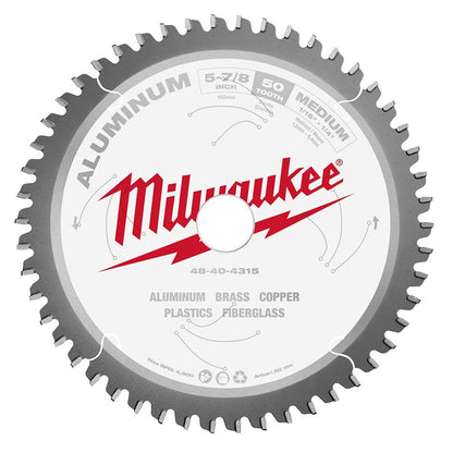 MILWAUKEE 150mm 50T TCT Blade Circular Saw for Alum 48404315