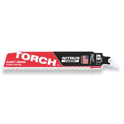 MILWAUKEE 150mm Sawzall Torch W Nitrus Carbide - 1 Piece 48005261