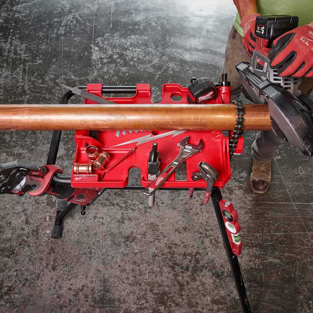MILWAUKEE 152mm Portable Tripod Chain Vice MPS