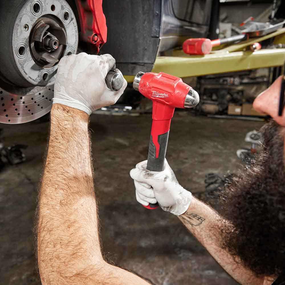 MILWAUKEE 16oz Dead Blow Ball Peen Hammer 48229140