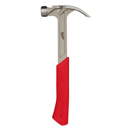 MILWAUKEE 16oz Smooth Face Steel Hybrid Claw Hammer 48229018A