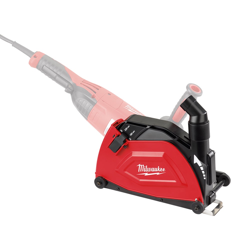 MILWAUKEE 180 230mm Dust Extraction Cutting Shroud DEC230 4932459341