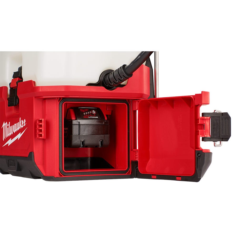 MILWAUKEE 18V 15L Backpack Chemical Sprayer w/ Powered Base Skin M18BPFPCSA0