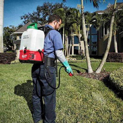 MILWAUKEE 18V 15L Backpack Chemical Sprayer w/ Powered Base Skin M18BPFPCSA0