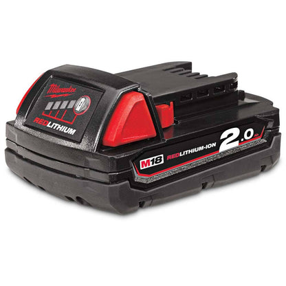MILWAUKEE 18V 16mm - 63mm FORCE LOGIC 6T Knockout Tool Kit M18HKP-201C
