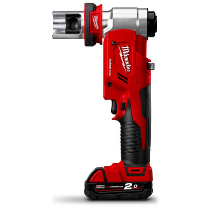 MILWAUKEE 18V 16mm - 63mm FORCE LOGIC 6T Knockout Tool Kit M18HKP-201C