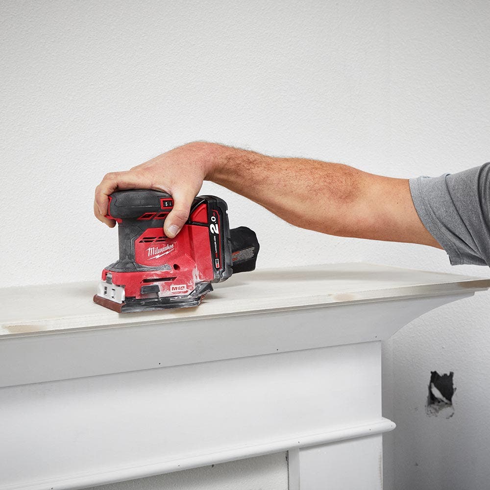 MILWAUKEE 18V 1 4 Sheet Sander Skin M18BQSS0