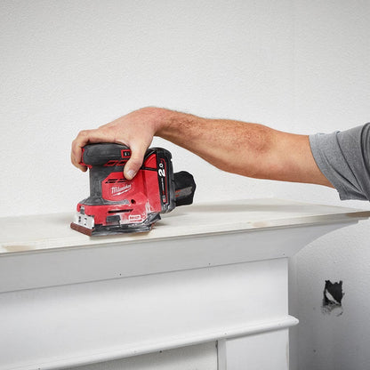 MILWAUKEE 18V 1 4 Sheet Sander Skin M18BQSS0