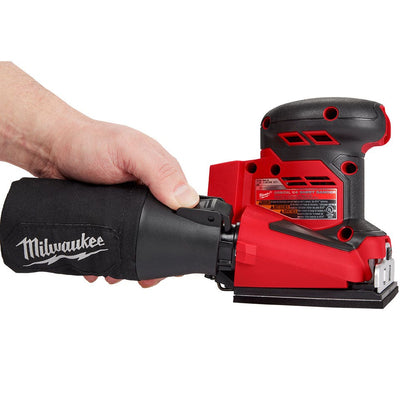 MILWAUKEE 18V 1 4 Sheet Sander Skin M18BQSS0