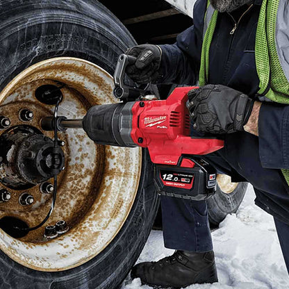 MILWAUKEE 18V 1 D-Handle Extended Anvil High Torque Impact Wrench Skin M18ONEFHIWF1D-0