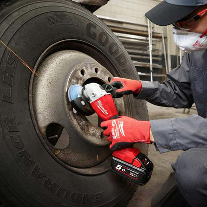 MILWAUKEE 18V Brushless 125mm (5") Angle Grinder w/ Deadman Paddle Switch Skin M18BLSAG125XPD0