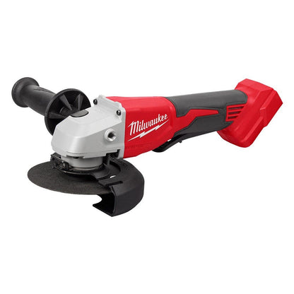 MILWAUKEE 18V Brushless 125mm (5 ) 2 x 4.0Ah Angle Grinder with Deadman Paddle Switch Kit M18BLSAG125XPD402C