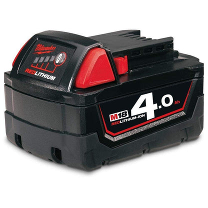 MILWAUKEE 18V Brushless 125mm (5 ) 2 x 4.0Ah Angle Grinder with Deadman Paddle Switch Kit M18BLSAG125XPD402C