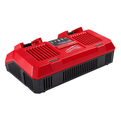 MILWAUKEE 18V Dual Bay Simultaneous Rapid Charger M18DFC