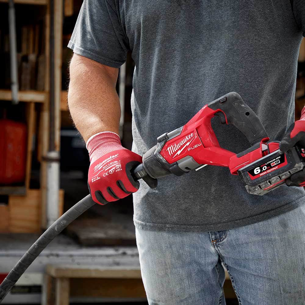 MILWAUKEE 18V FUEL 1200mm Needle Concrete Vibrator M18FCVN120