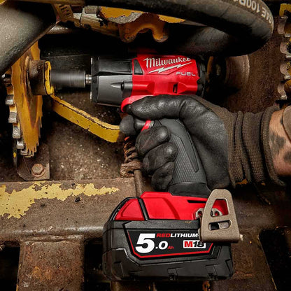 MILWAUKEE 18V FUEL 1 2inch Mid-Torque Impact Wrench w. Pin Detent Skin M18FMTIW2P12-0