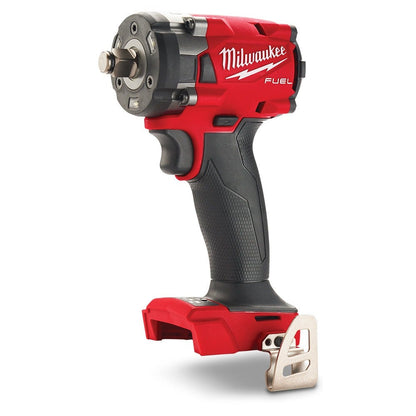 MILWAUKEE 18V FUEL 1 2inch Compact Impact Wrench w Friction Ring Skin M18FIW2F12-0