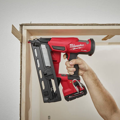MILWAUKEE 18V FUEL 16 Gauge 20 Degree Angled Finishing Nailer Skin M18FN16GA-0C