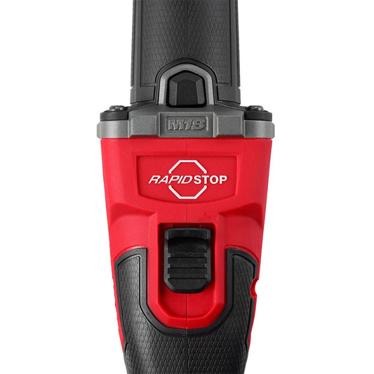 MILWAUKEE 18V FUEL 1/4inch Braking Die Grinder w/ Slide Switch Skin M18FDGRB0
