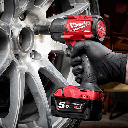 MILWAUKEE 18V FUEL 1 2inch Mid-Torque Impact Wrench w. Pin Detent Skin M18FMTIW2P12-0