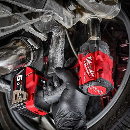 MILWAUKEE 18V FUEL 1 2inch Compact Impact Wrench w Friction Ring Skin M18FIW2F12-0