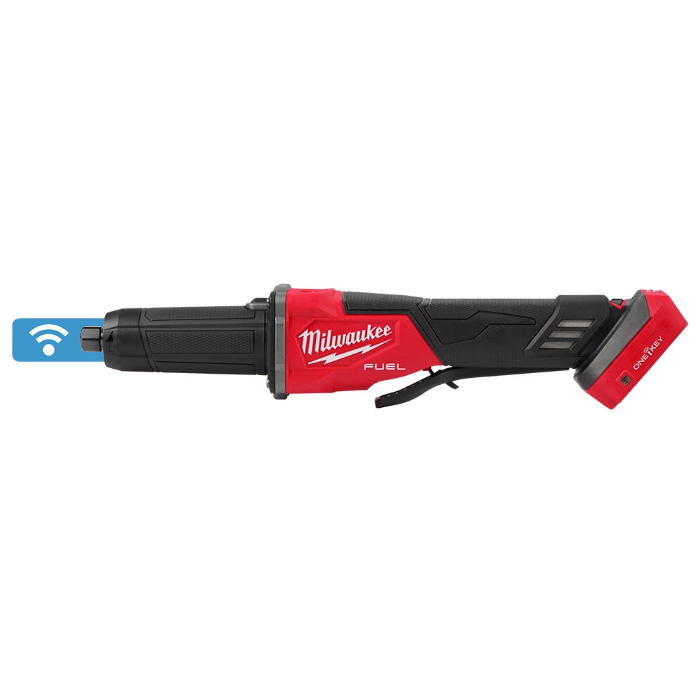 MILWAUKEE 18V FUEL 1/4inch Braking Die Grinder w/ Deadman Paddle Switch Skin M18FDGROVPDB0